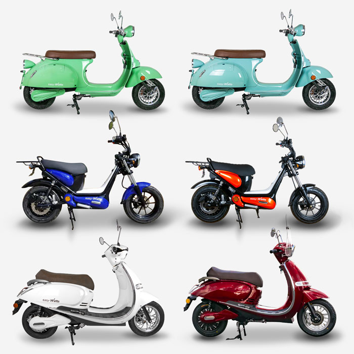 scooter electrique vintage